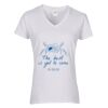 Heavy Cotton Women's V-Neck T-Shirt Thumbnail